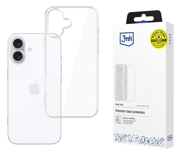 3MK Clear Case do iPhone 16 Plus 5903108579537 - 1277739 - zdjęcie